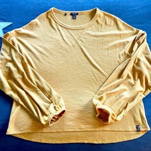 Buffalo long sleeve ribbed top
